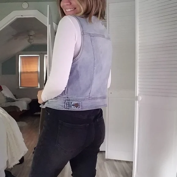 American eagle denim vest - Picture 10 of 12